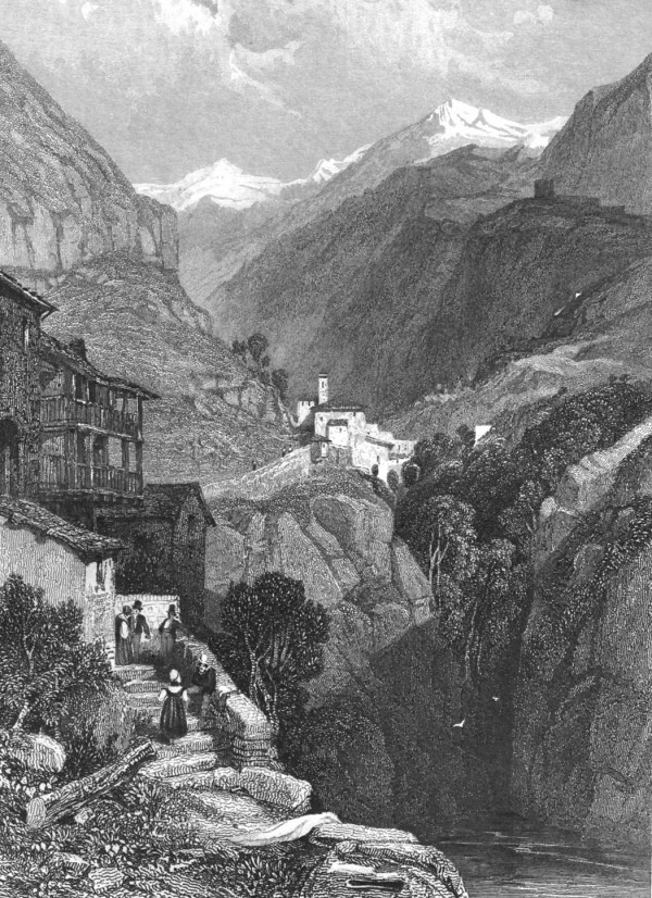 Fort de Bard by James Duffield Harding